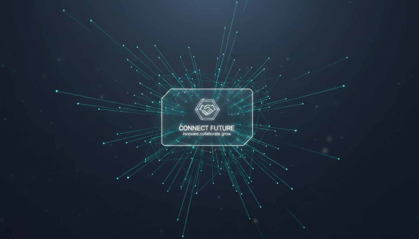 CareerCard.cloud futuristic career networking